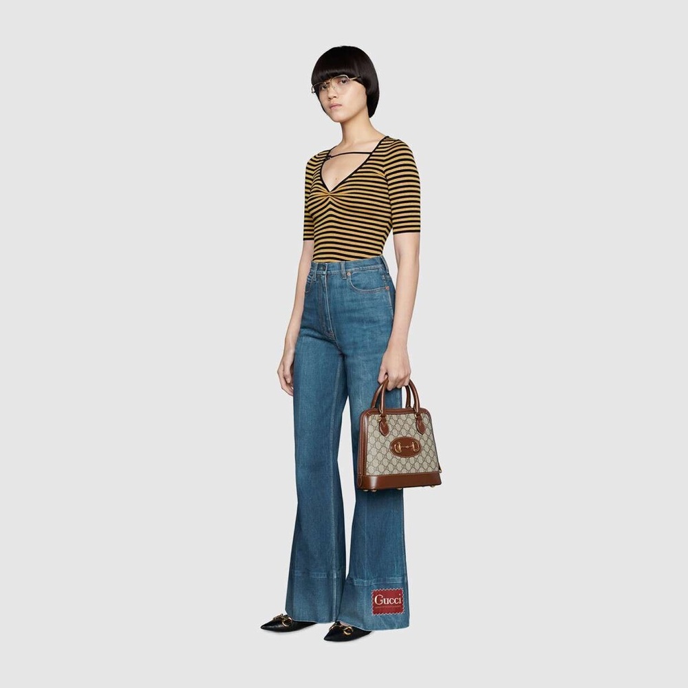 Gucci GG V-Neck Top